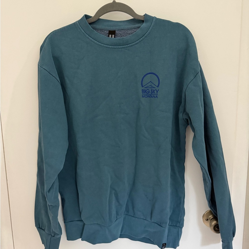 Blue Crewneck Sweater